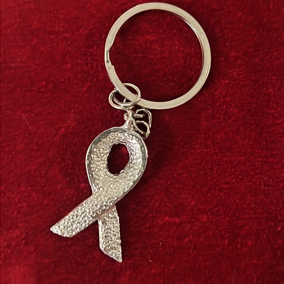 Key chain/charm bag, breast cancer awareness 💞🎀💝🌸💖💗 NIB. - Picture 4 of 5